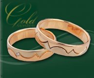 Купить обручальное кольцо &quot;Орикс&quot; 310-0046 золото 585° goldmaster.in.ua