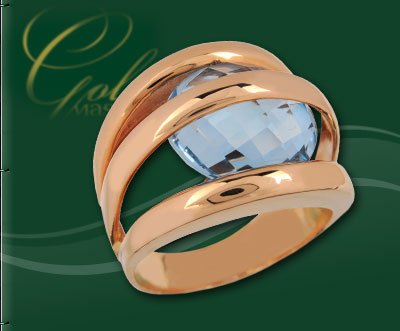 Купить кольцо  &quot;В.К.В.&quot; 201301 золото 585° goldmaster.in.ua